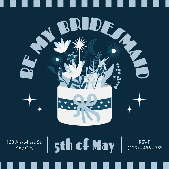 Bridesmaid Invitation