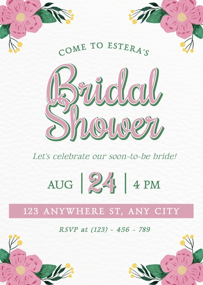 Bridal Shower Event