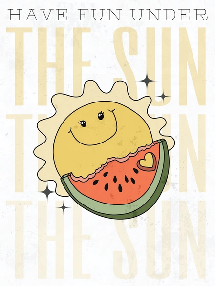 Sun and Watermelon