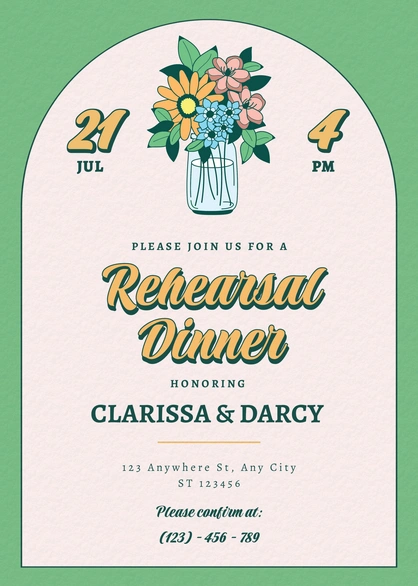 Rehearsal Dinner Event