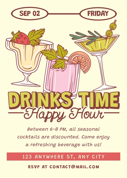 Invitation to Happy Hour