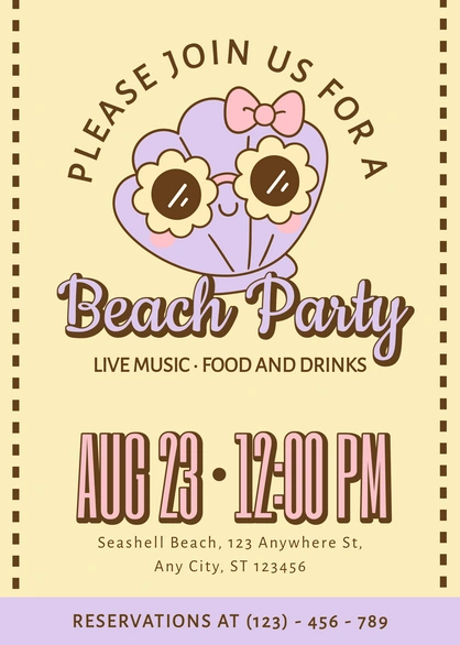 Beach Party Event