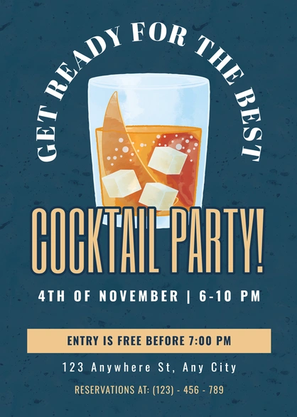 Cocktail Party Announcement
