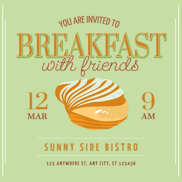 Breakfast with Friends