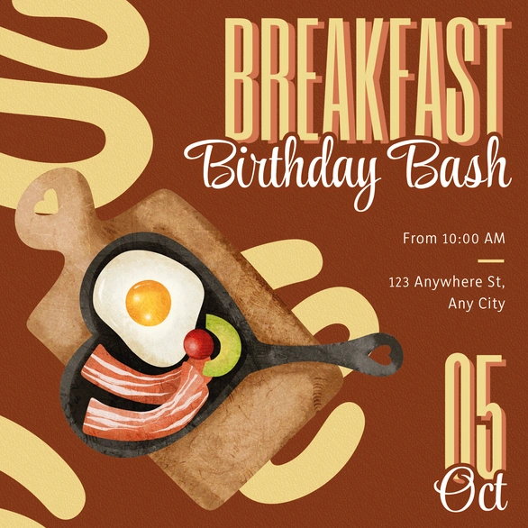 Birthday Party Invitation