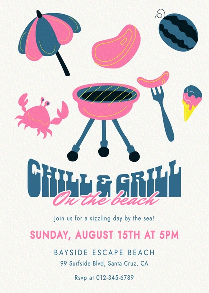 Beach BBQ Event