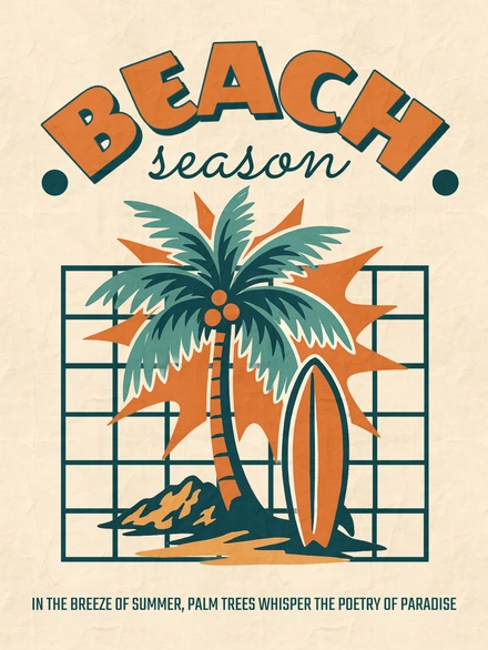 Beach and Surfing