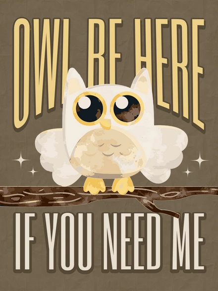 Owl Graphic
