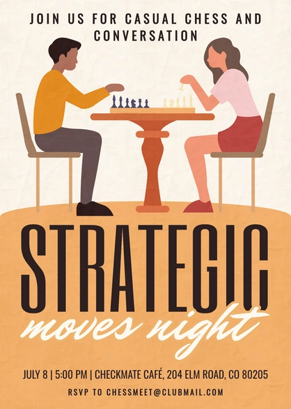 Chess Event Invitation
