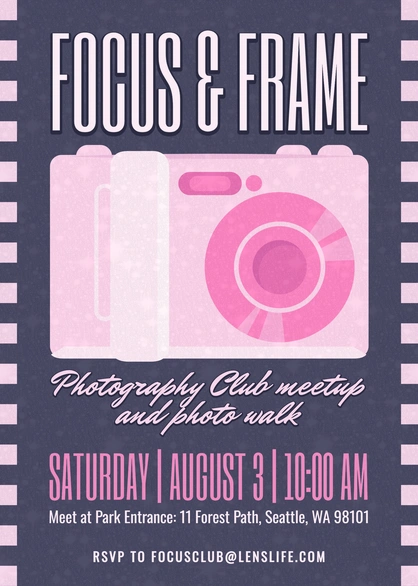Photography Club Meetup