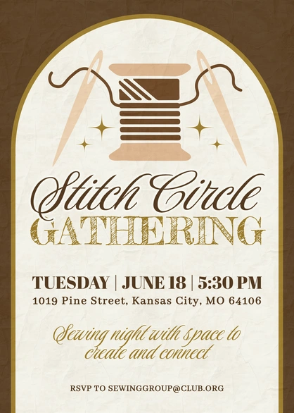 Stitch Circle Gathering