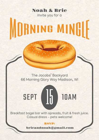 Invitation to a Morning Mingle