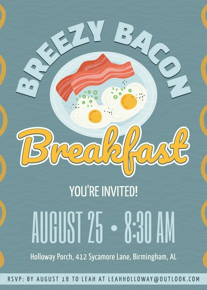 Breakfast Invitation