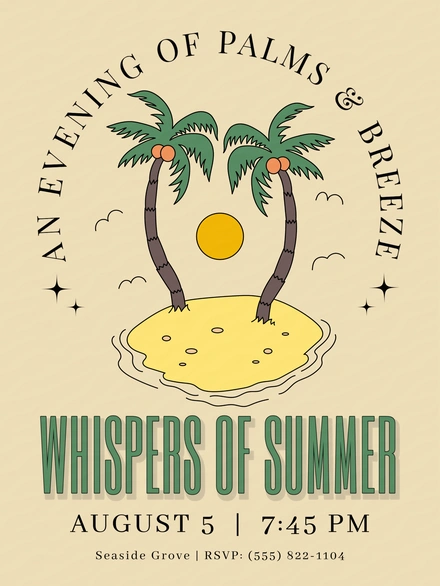 Summer Event Invitation
