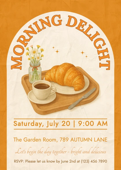Breakfast Invitation