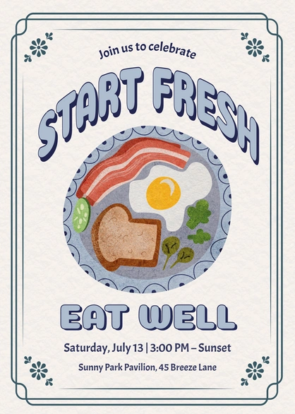 Food Event Invitation