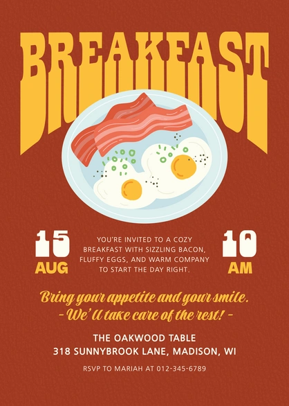 Breakfast Event