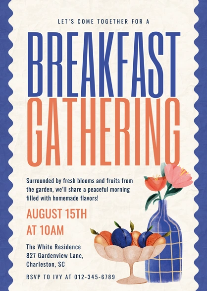 Breakfast Gathering