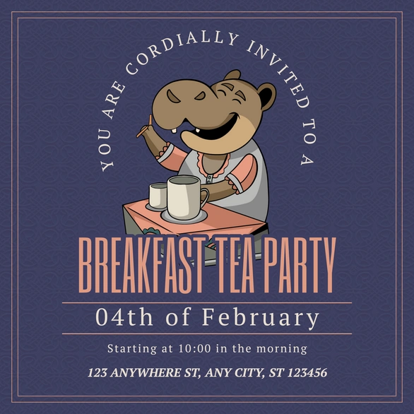 Breakfast Tea Party