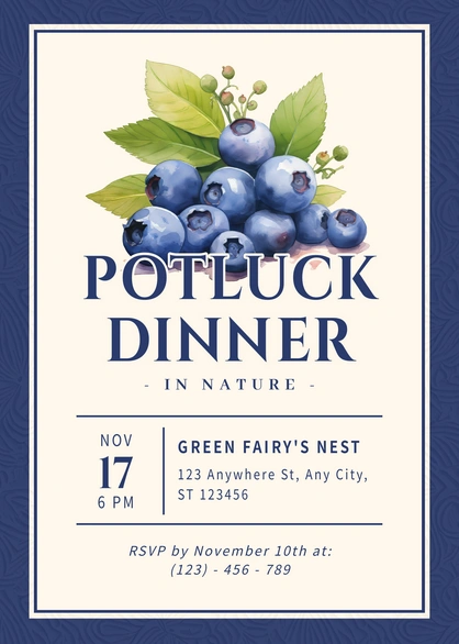 Potluck Dinner