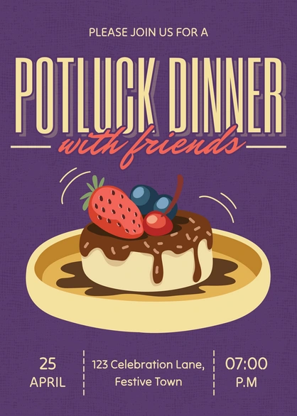 Potluck Dinner with Friends