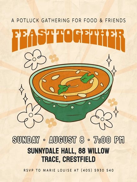 Potluck Invitation