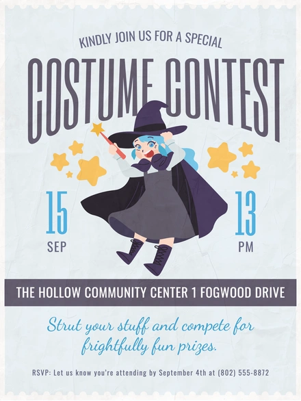 Costume Contest at The Hollow Community Center