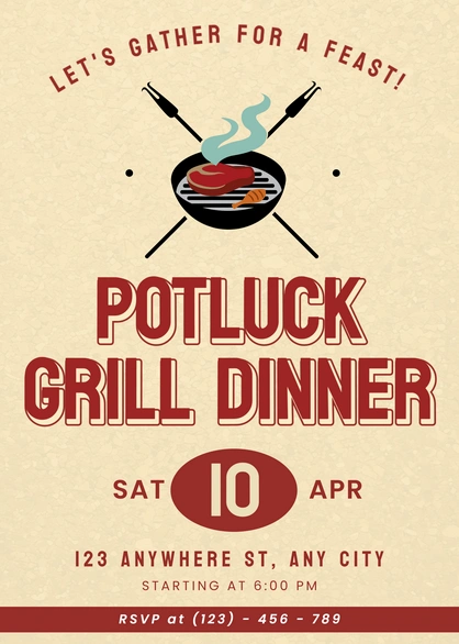 Social Gathering Invitation