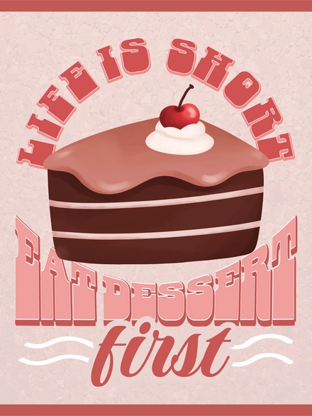 Dessert Illustration
