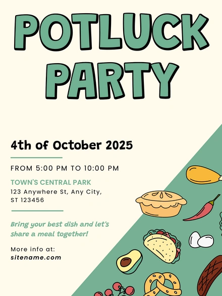 Community Potluck Gathering