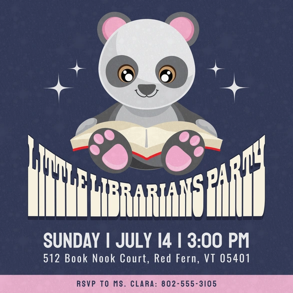 Children's Party Invitation
