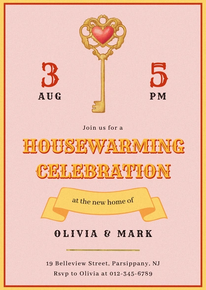 Housewarming Celebration