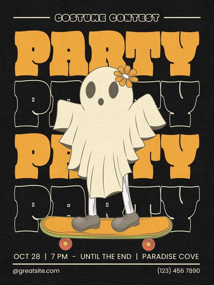 Halloween Party Invitation