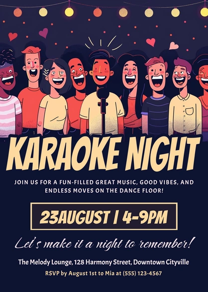 Karaoke Night Event