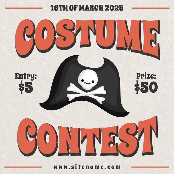 Costume Contest Promotion