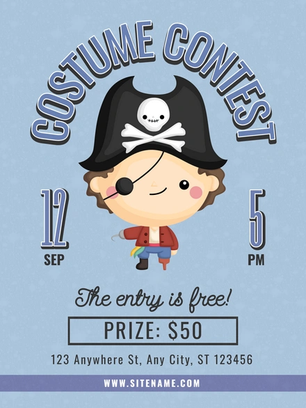 Costume Contest Promotion