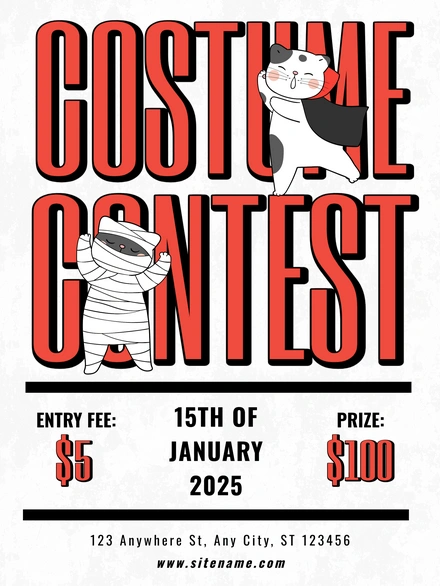 Costume Contest Promotion