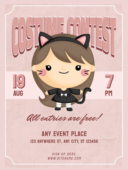 Costume Contest Event