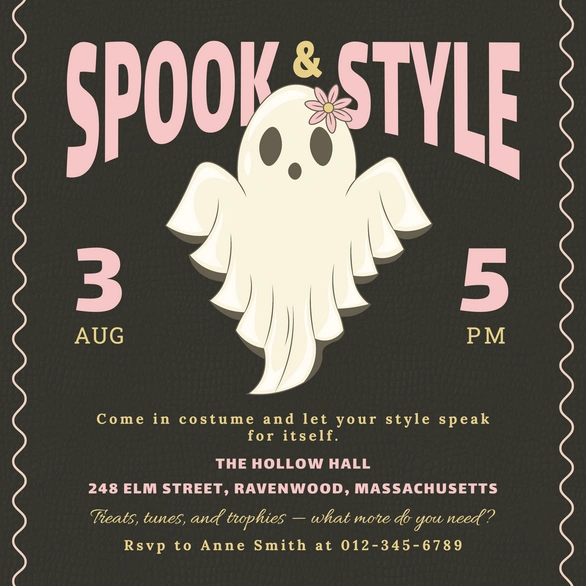 Halloween Costume Event