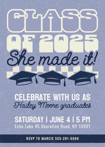 Graduation celebration