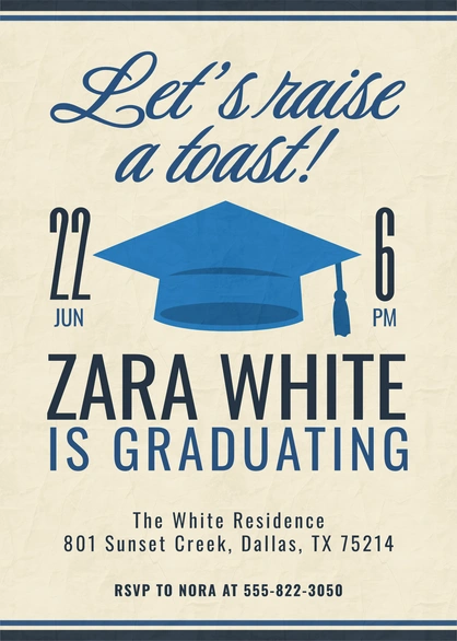 Graduation Invitation