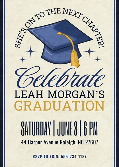 Graduation Celebration for Leah Morgan