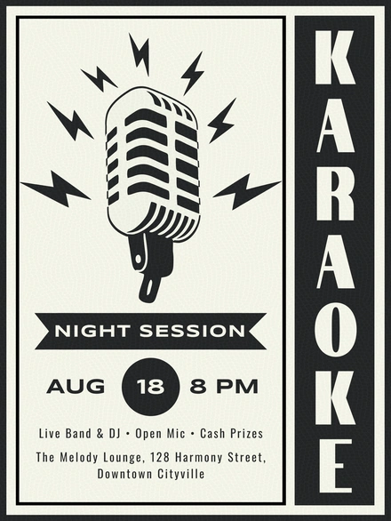 Karaoke Night Event