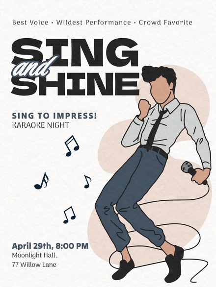 Karaoke Event Promotion