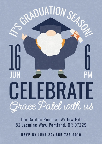 Graduation Party Invitation