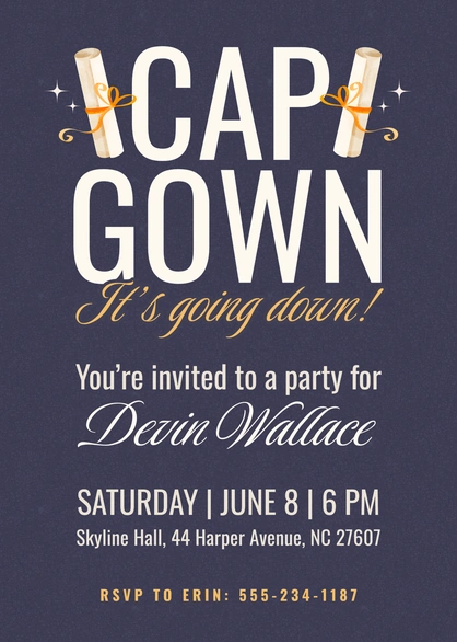 Graduation Party Invitation