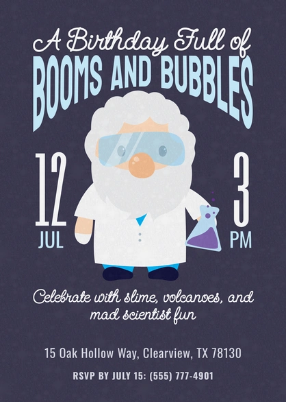 Birthday Party Invitation