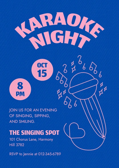 Karaoke Night Event