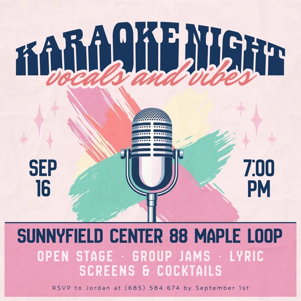 Karaoke Night Event