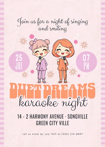 Duet Dreams Karaoke Night